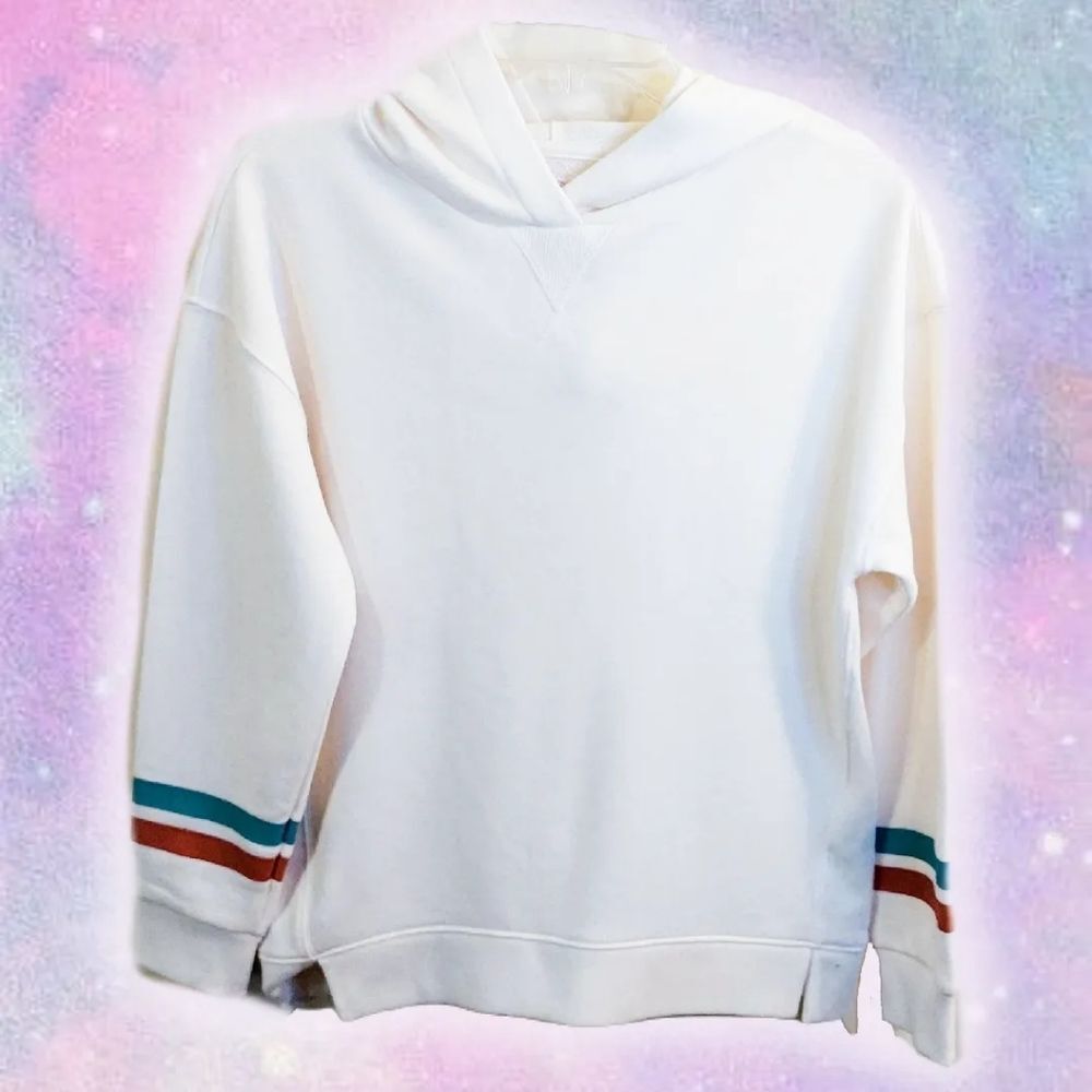 Wonder Nation | Girls Long Sleeve French Terrycloth Hoodie | Large | Hoodie|NEW|